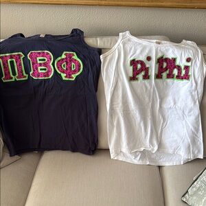 Pi Beta Phi tank tops